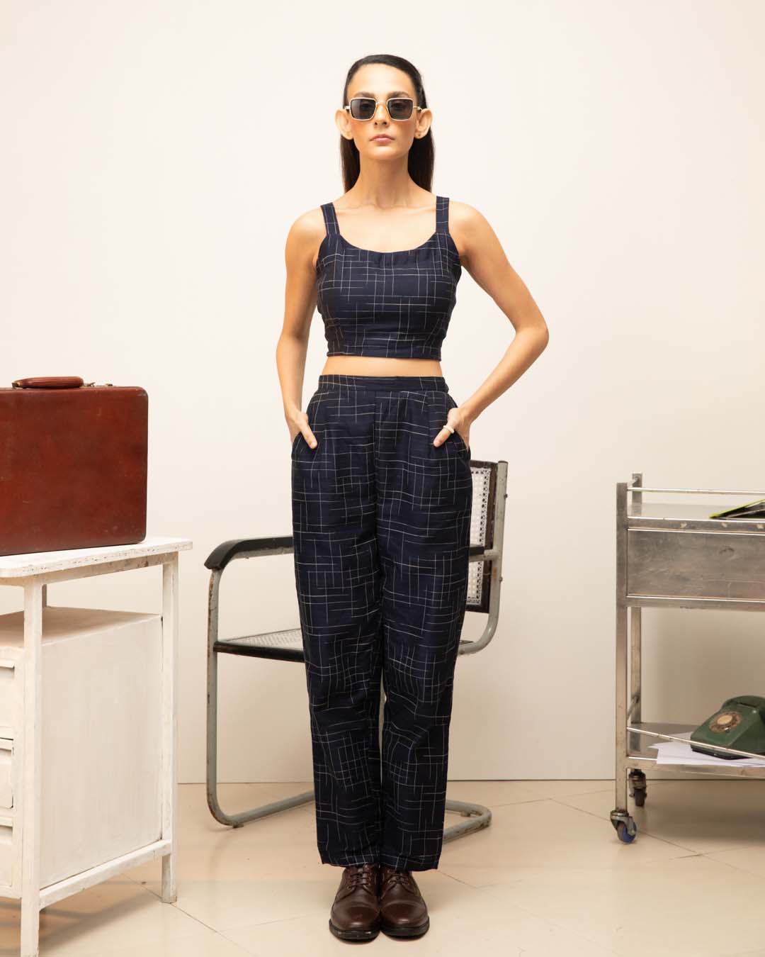 Onyx Commander( 3 PCS PANT SUIT CO-ORD SET)