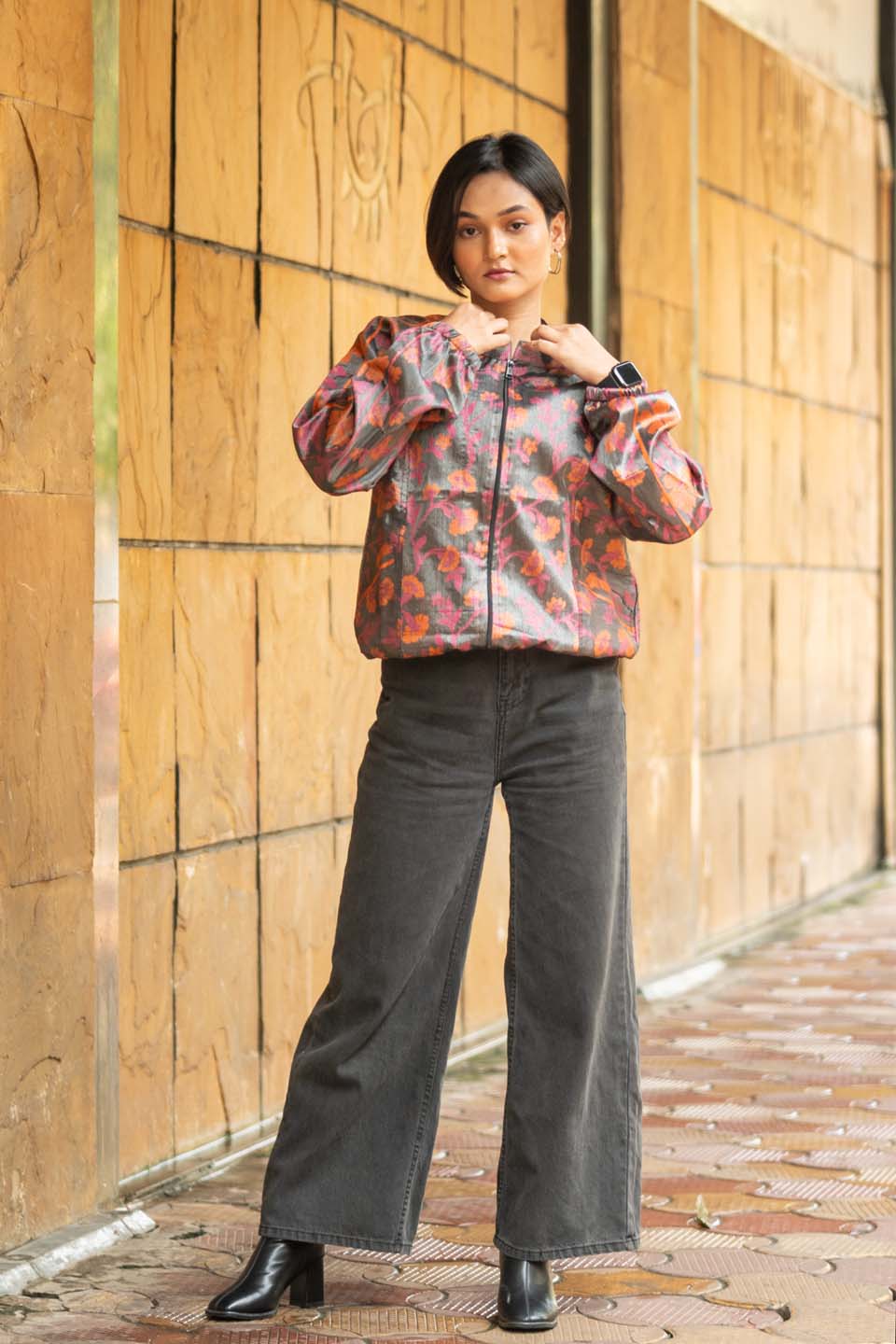 Shadow Bloom - Bomber Jacket