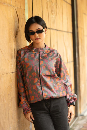 Shadow Bloom - Bomber Jacket
