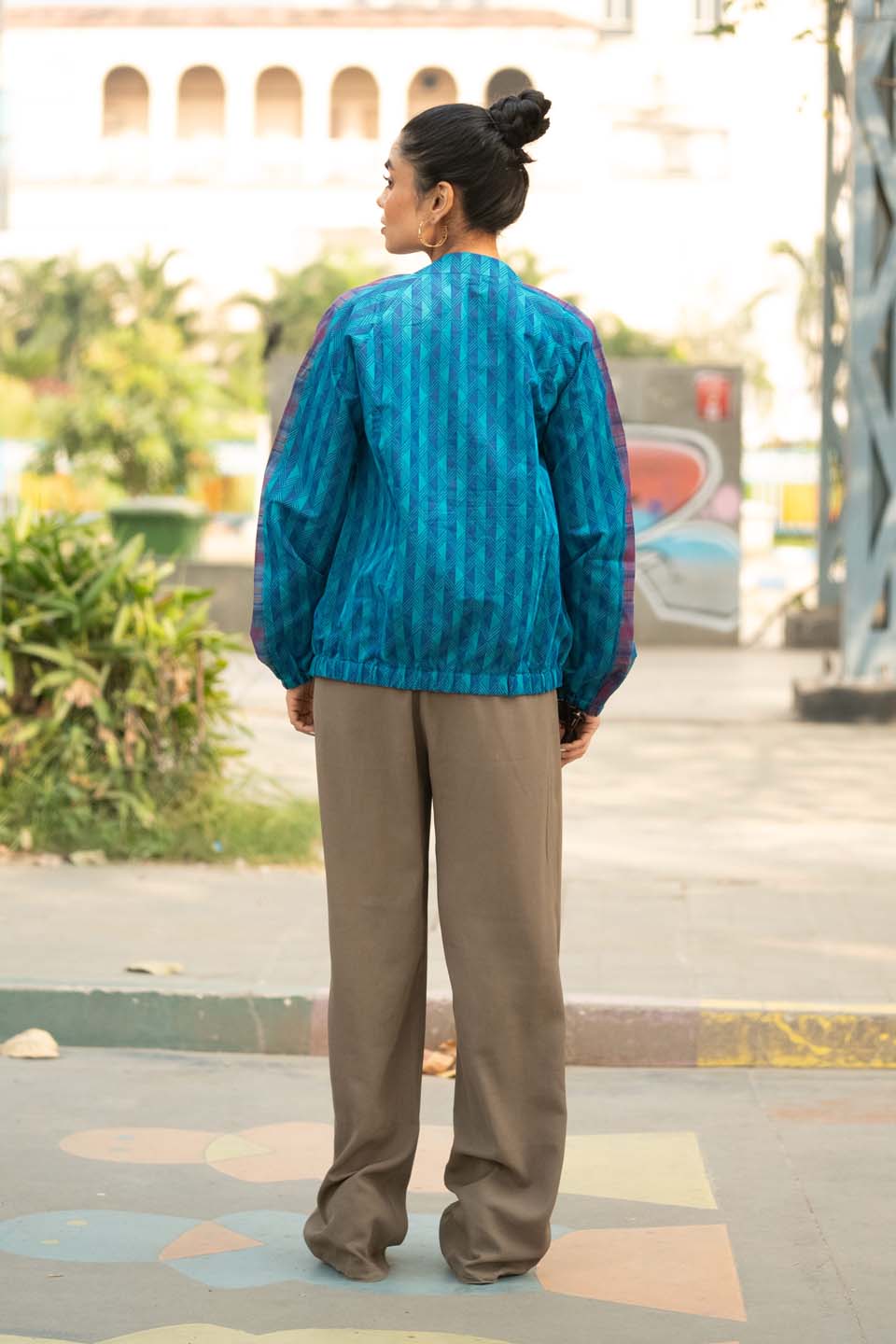 Blue Horizon - Bomber Jacket