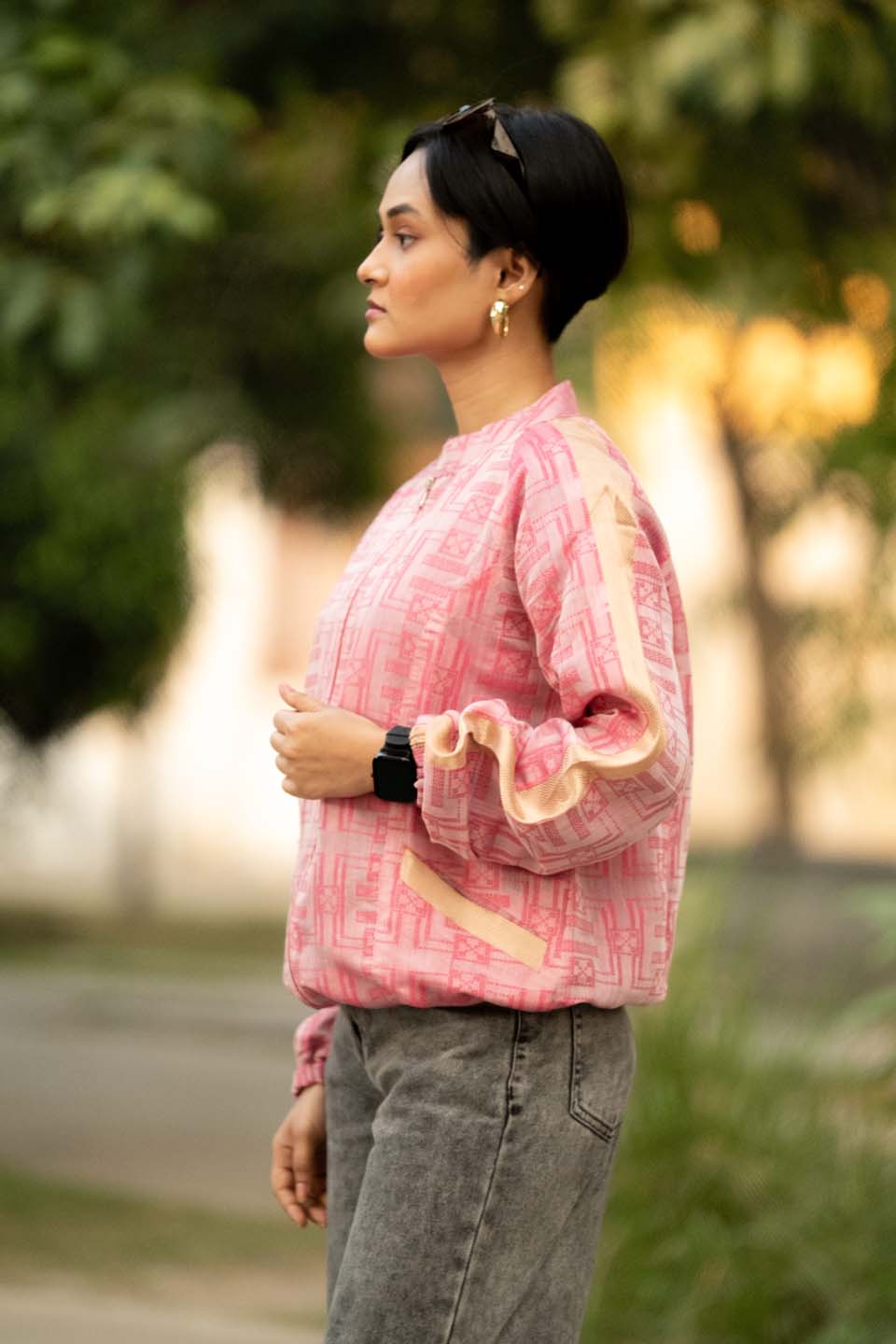 Urban Grid - Bomber Jacket