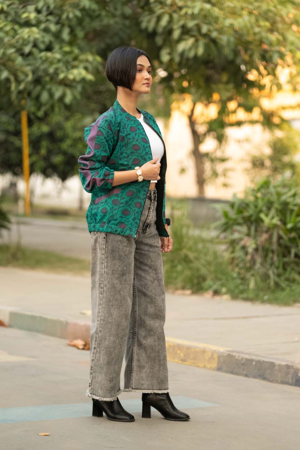 Twilight Garden - Bomber Jacket