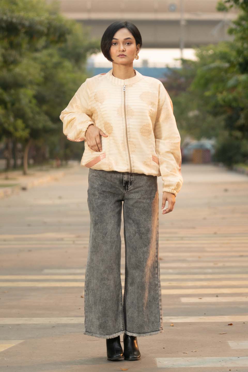 Desert Bloom - Bomber Jacket