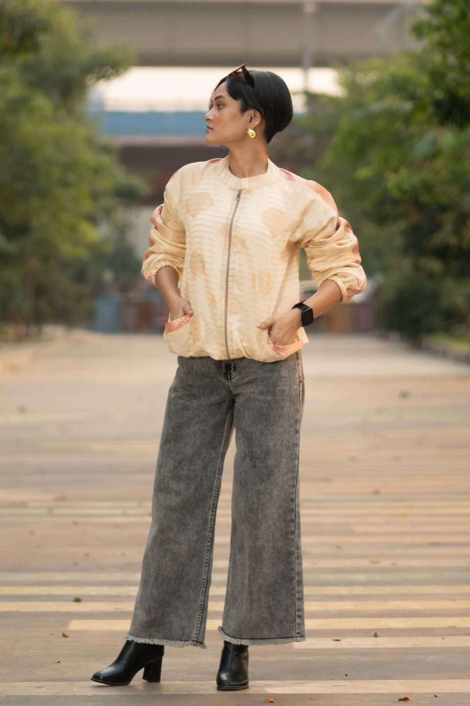 Desert Bloom - Bomber Jacket