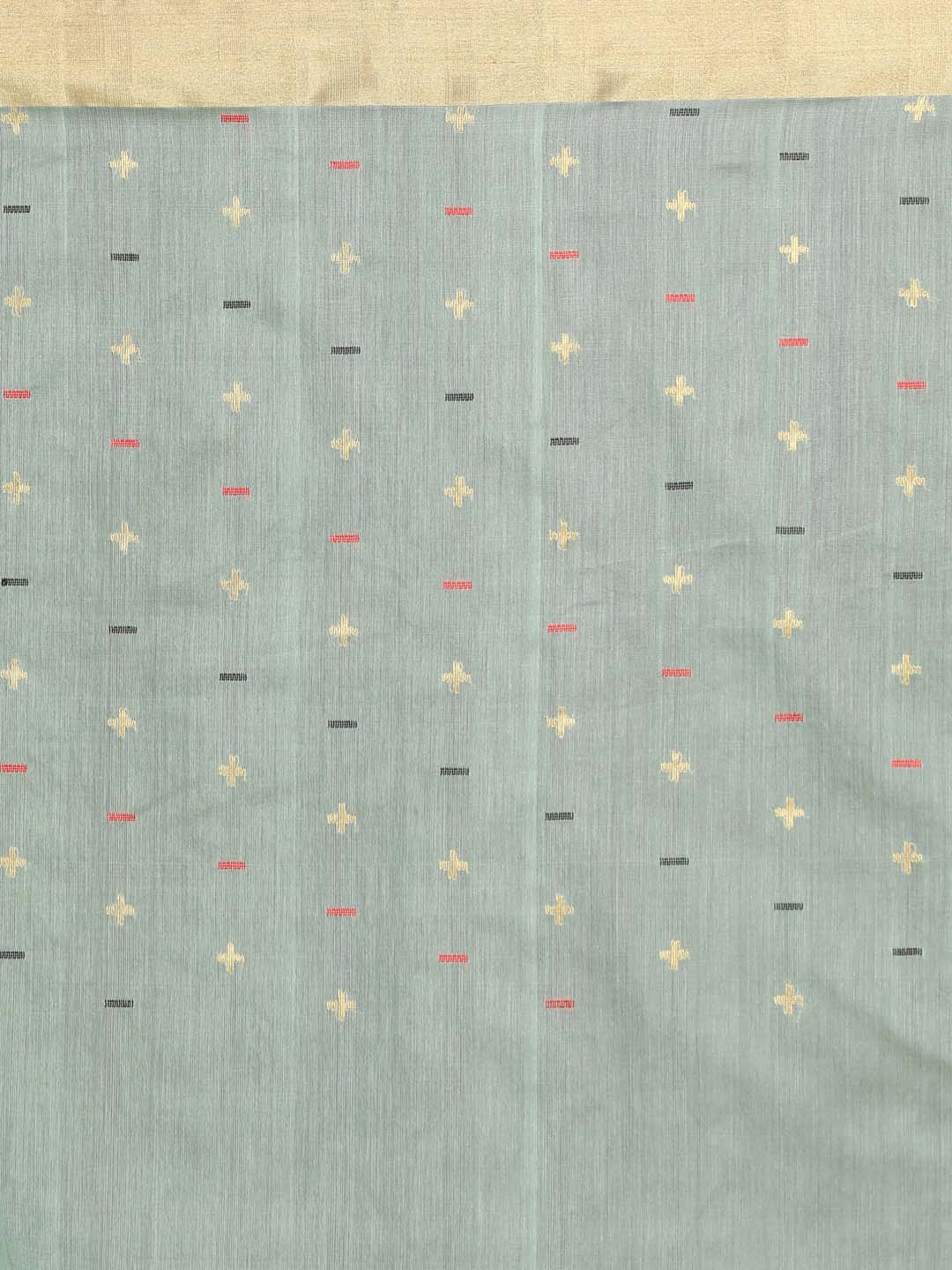 Indethnic Chanderi Handloom Silk Cotton Saree - Saree Detail View