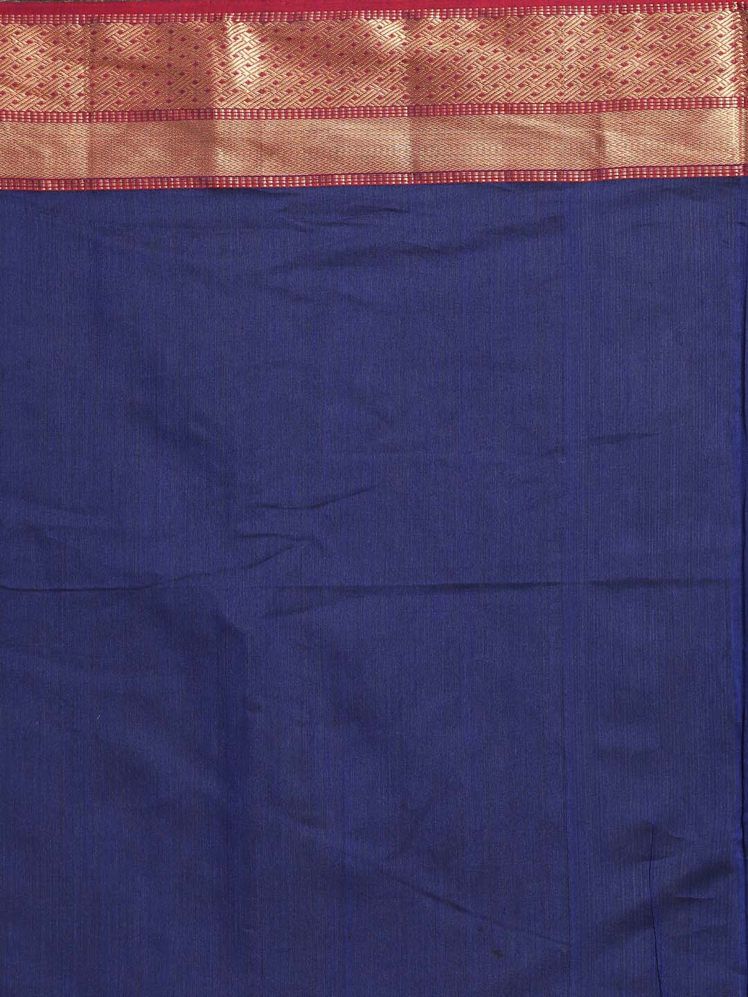 Indethnic Maheshwari Handloom Silk Cotton Saree - Saree Detail View