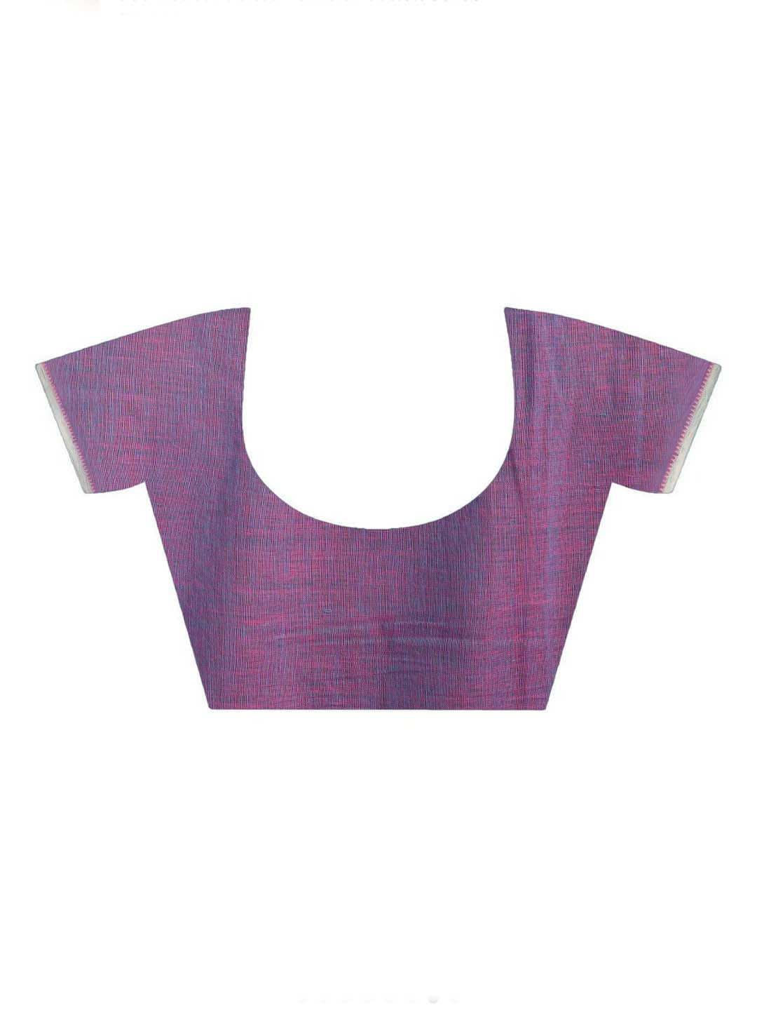 LILAC SYMPHONY (BENGAL HANDLOOM 100% PURE COTTON SAREE)