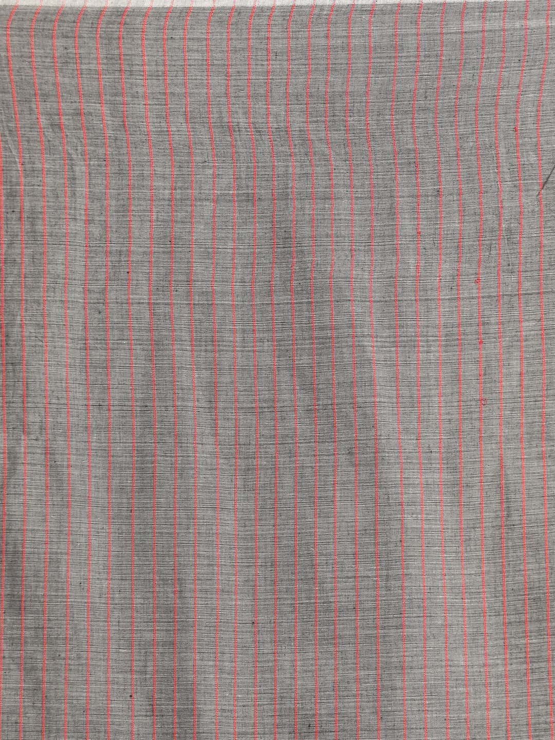 Indethnic Grey Bengal Handloom Pure Cotton Saree Work Saree - Saree Detail View