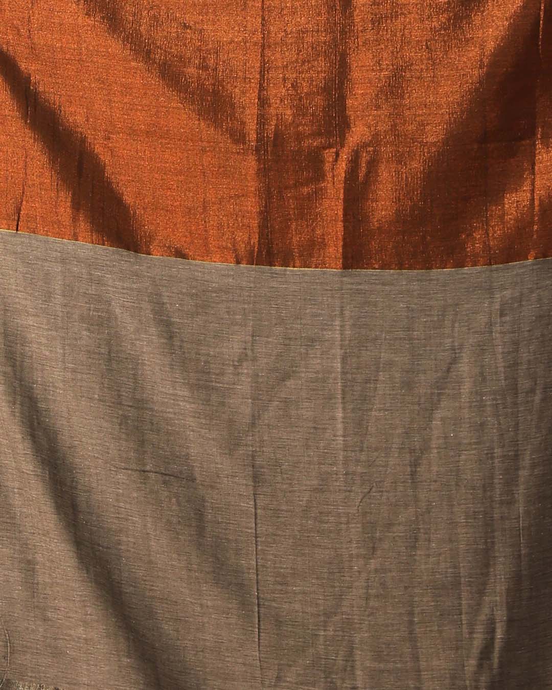 RUSTIC HARMONY (BENGAL HANDLOOM 100% PURE COTTON SAREE)