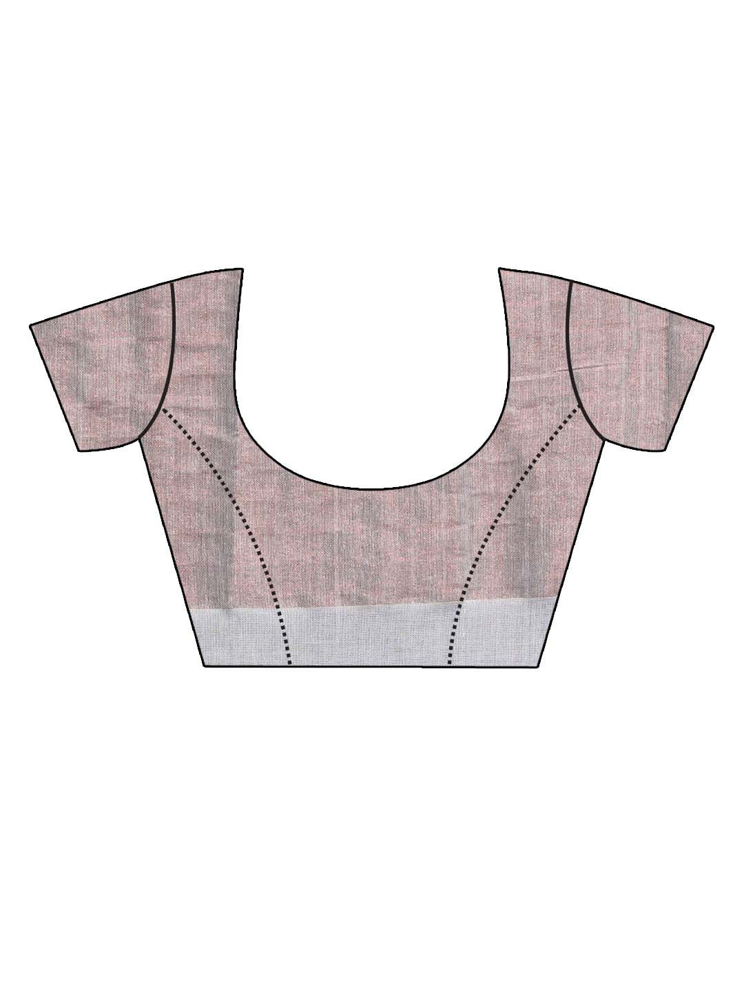 RUSTIC HARMONY (BENGAL HANDLOOM 100% PURE COTTON SAREE)