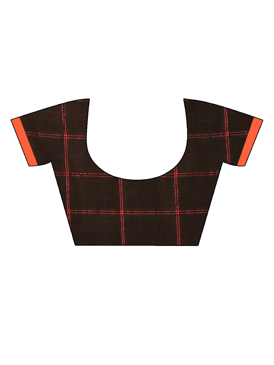 MIDNIGHT ELEGANCE (BENGAL HANDLOOM 100% PURE COTTON SAREE)