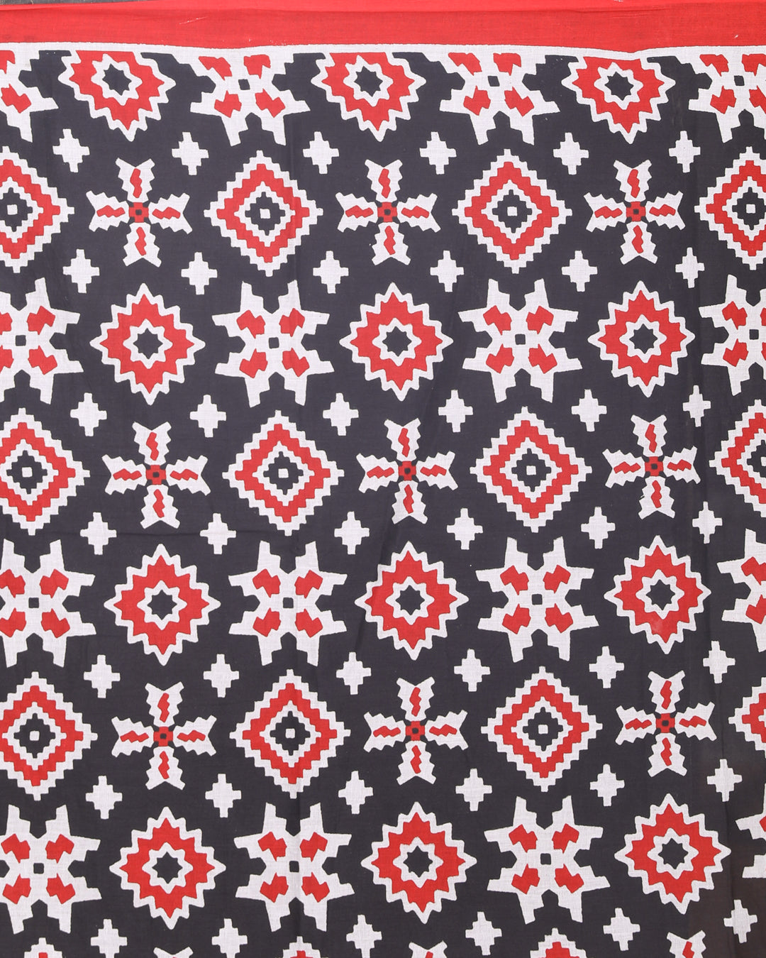 EBONY GRACE (IKKAT MUL MUL COTTON SAREE)