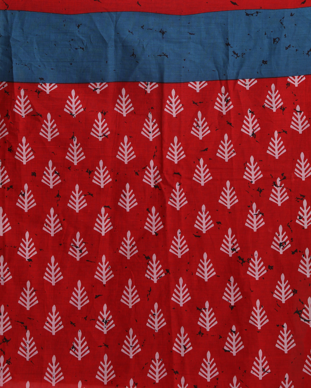 SCARLET FLAIR (BAGRU MUL MUL COTTON SAREE)