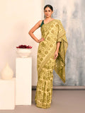 VERDANT ELEGANCE (BAGRU 100% PURE COTTON SAREE)