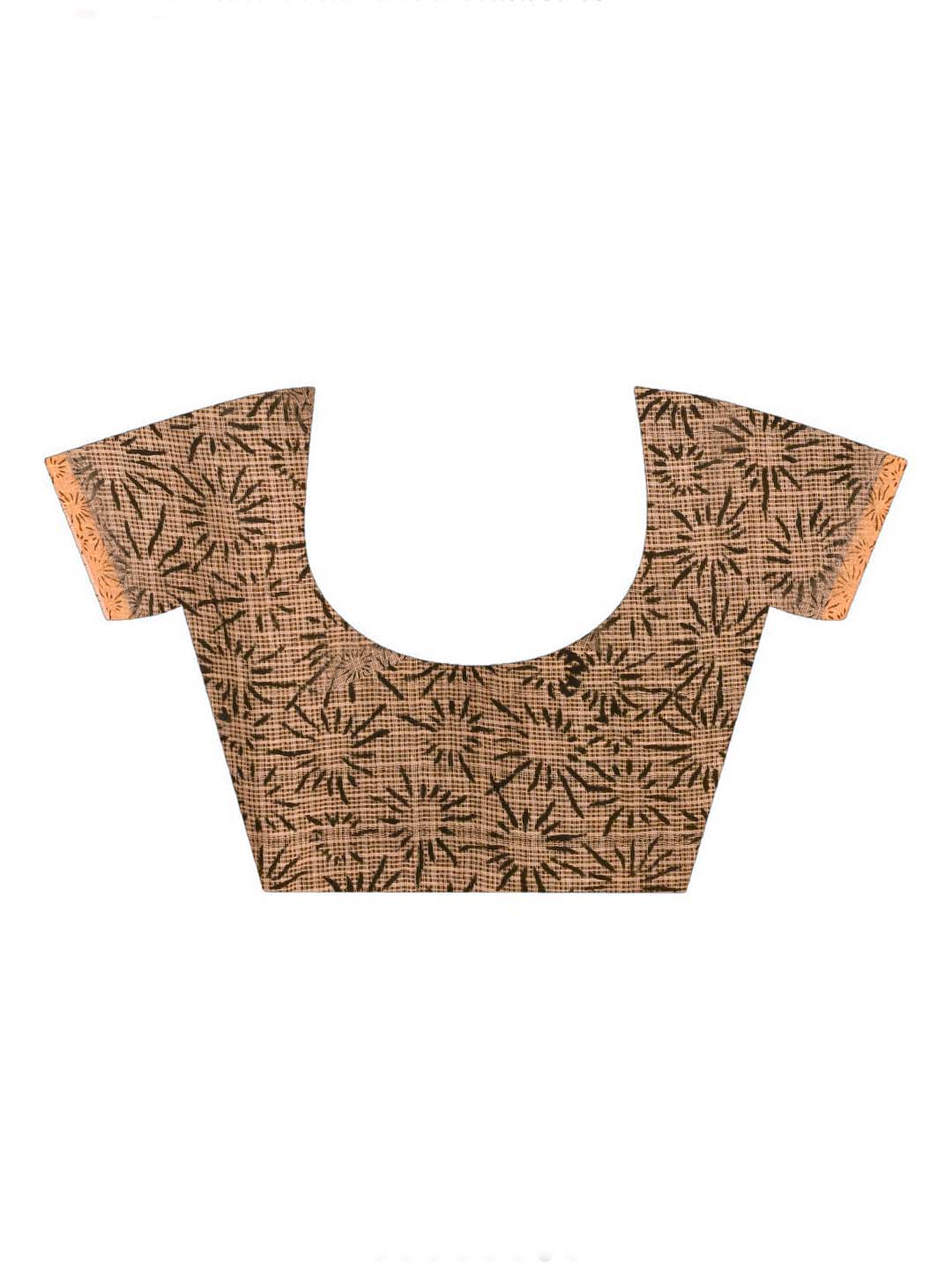 MIDNIGHT MYSTIQUE (BAGRU SILK COTTON SAREE)