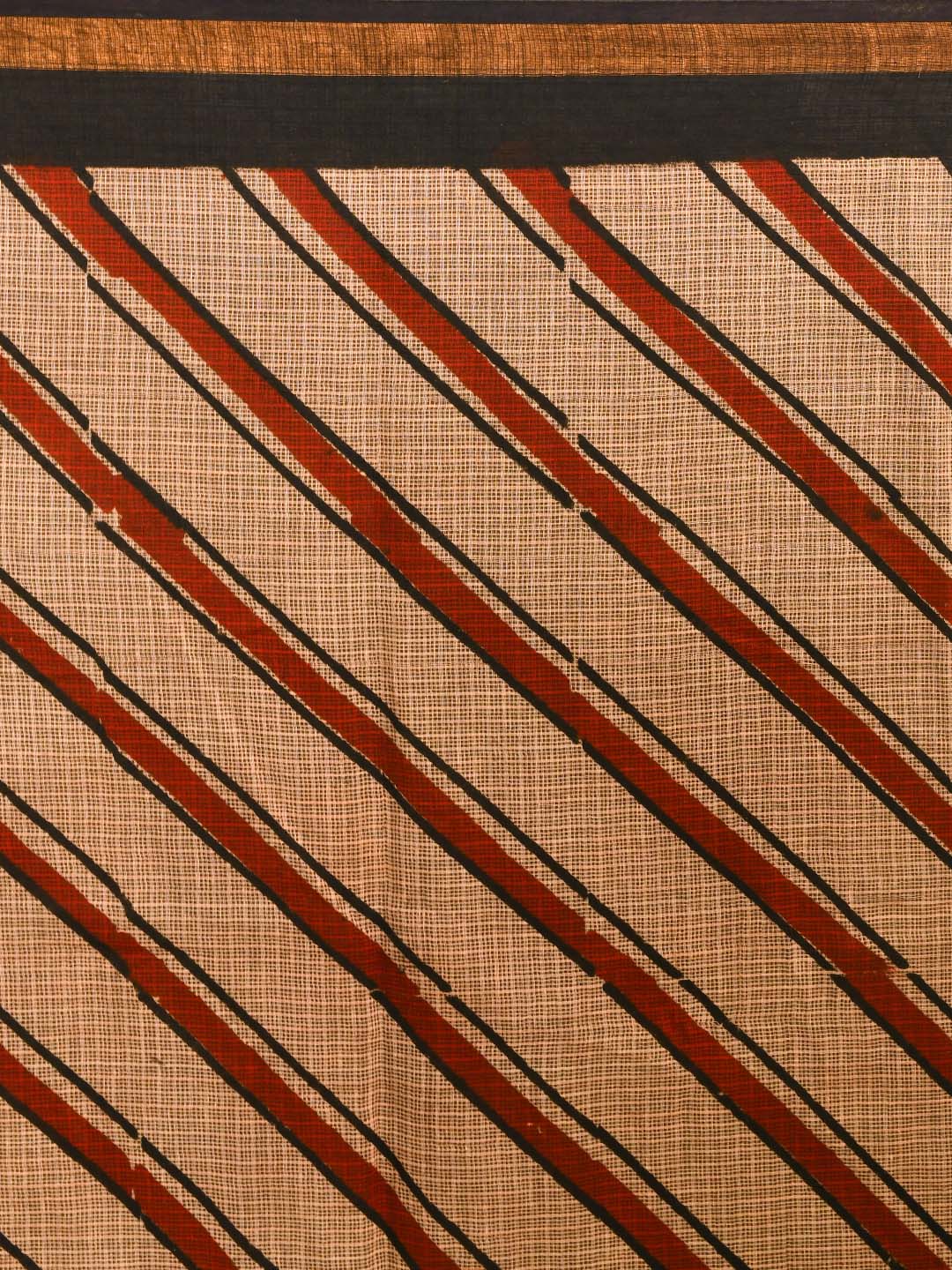 IVORY WHISPER (BAGRU SILK COTTON SAREE)