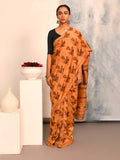 GOLDEN ELEGANCE (BAGRU SILK COTTON SAREE)