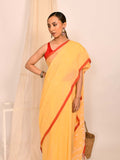 GOLDEN REVERIE (HANDLOOM 100% PURE COTTON SAREE)