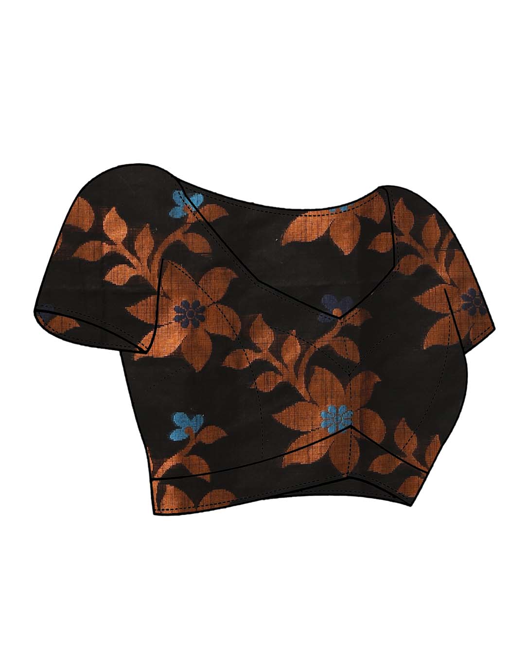 CRIMSON HERITAGE (HANDLOOM COTTON BLEND SAREE)