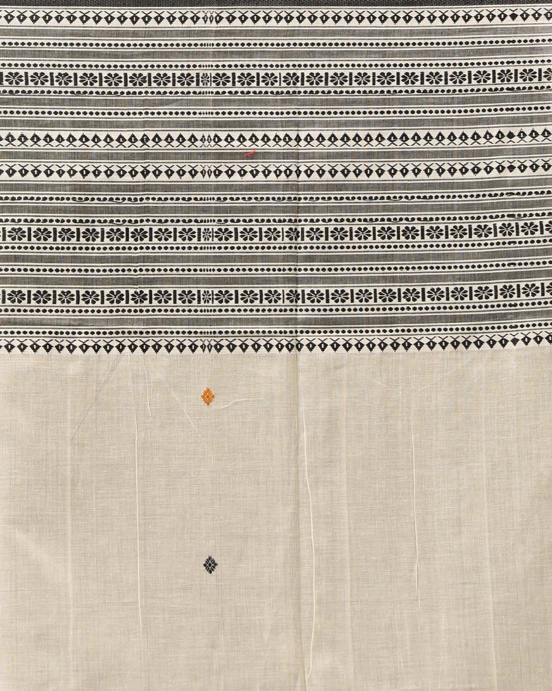 URBAN SLATE (HANDLOOM 100% PURE COTTON SAREE)