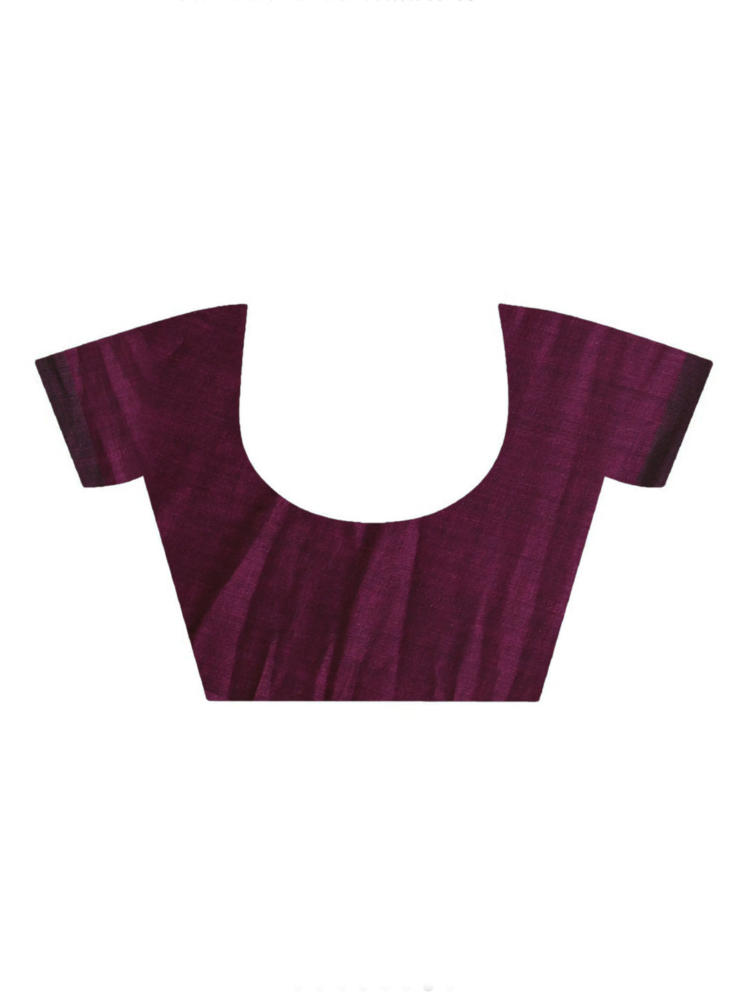 REGAL PLUM (HANDLOOM 100% PURE COTTON SAREE)