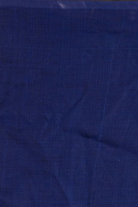 Midnight Indigo Ikat Handloom Saree