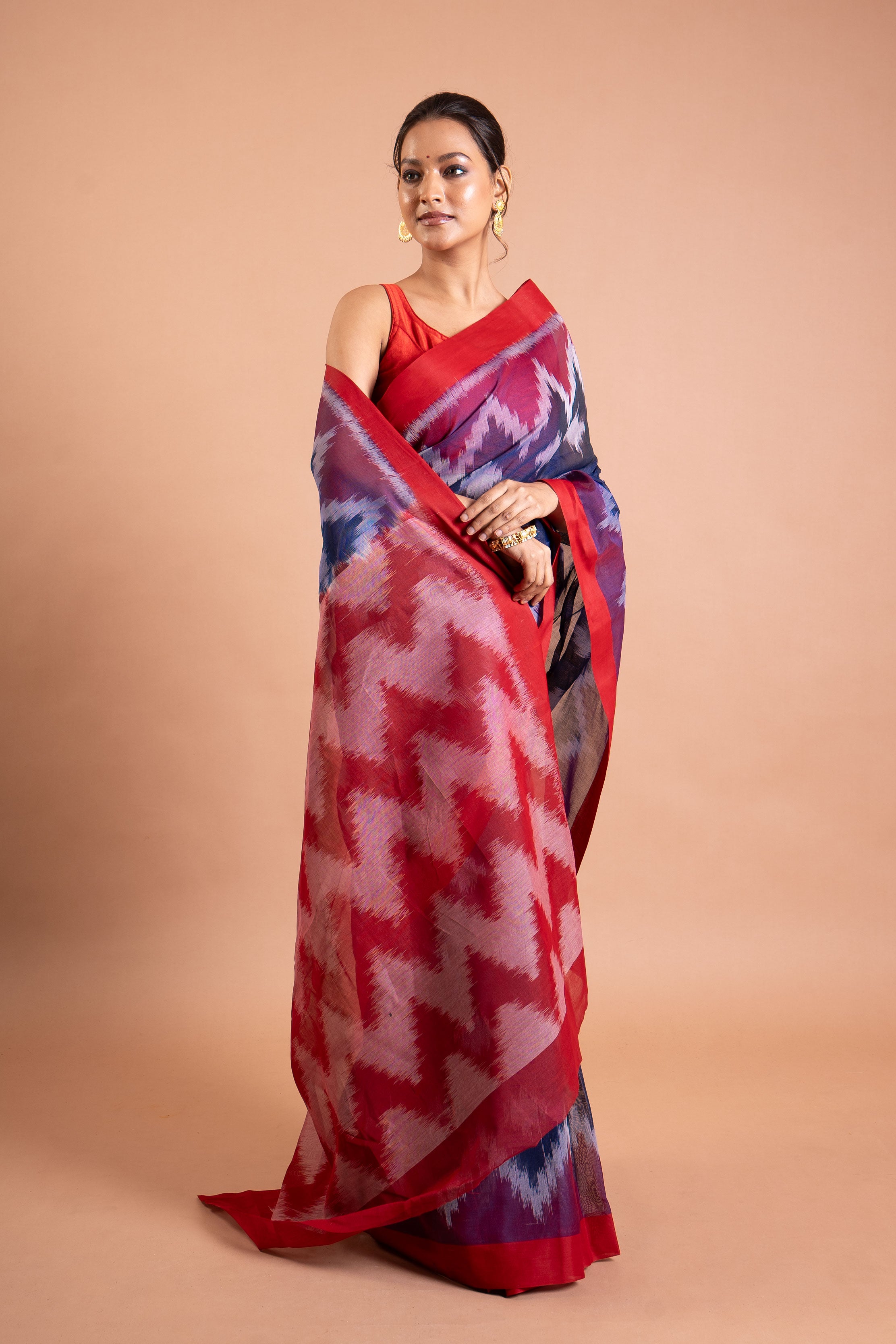 Neelam Raga Handloom Cotton Saree