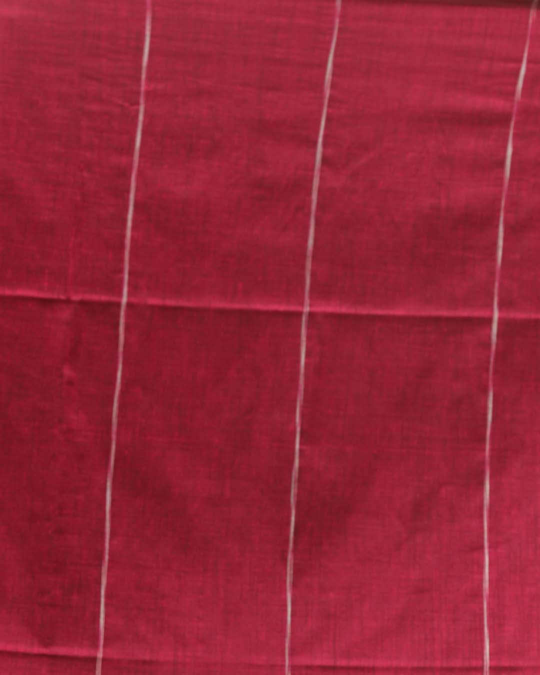 FUCHSIA FLAIR (BENGAL HANDLOOM COTTON BLEND SAREE)