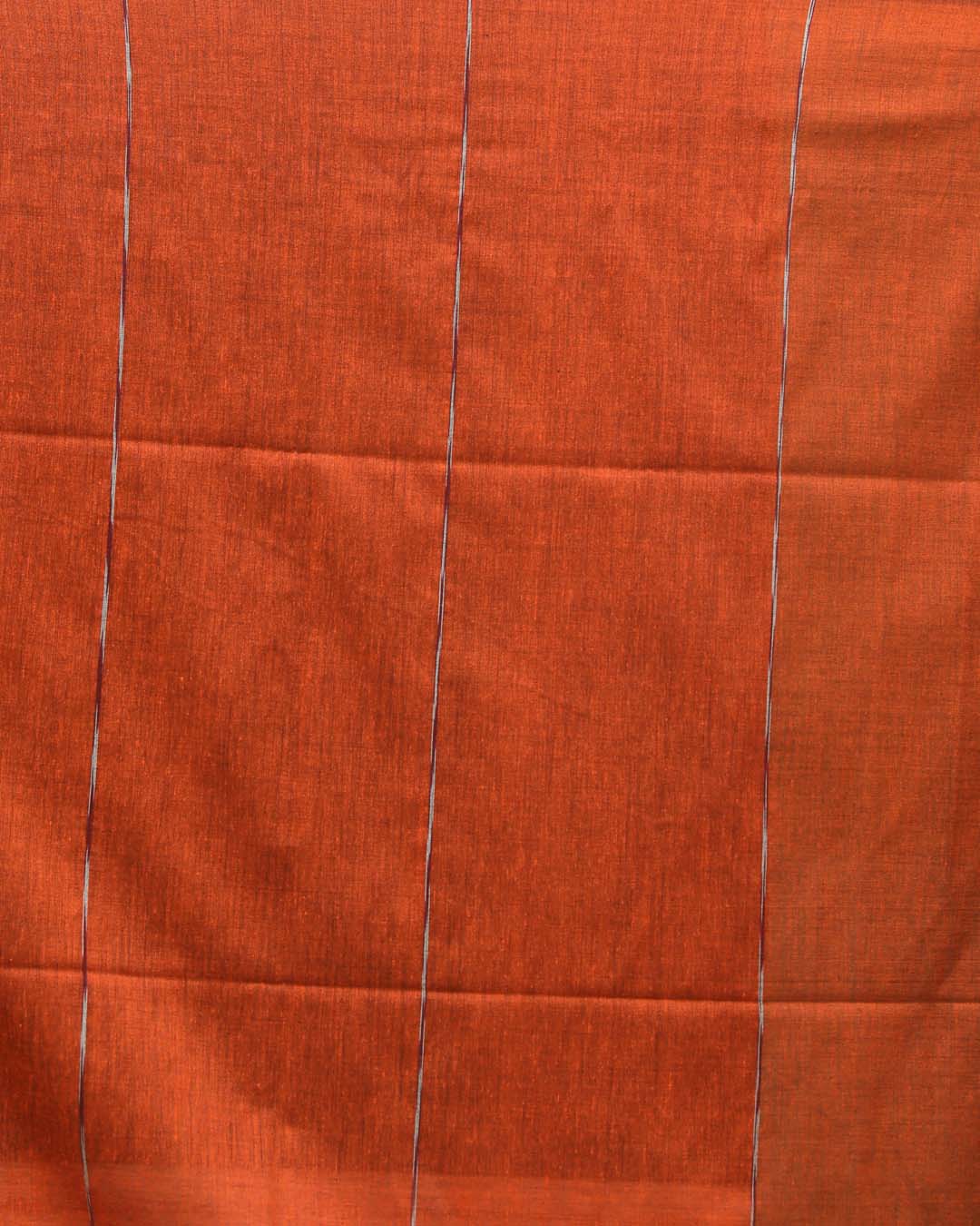 RUST RADIANCE (BENGAL HANDLOOM COTTON BLEND SAREE)