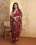 RADIANT BANDHANI GLOW (BANDHANI SILK SAREE)