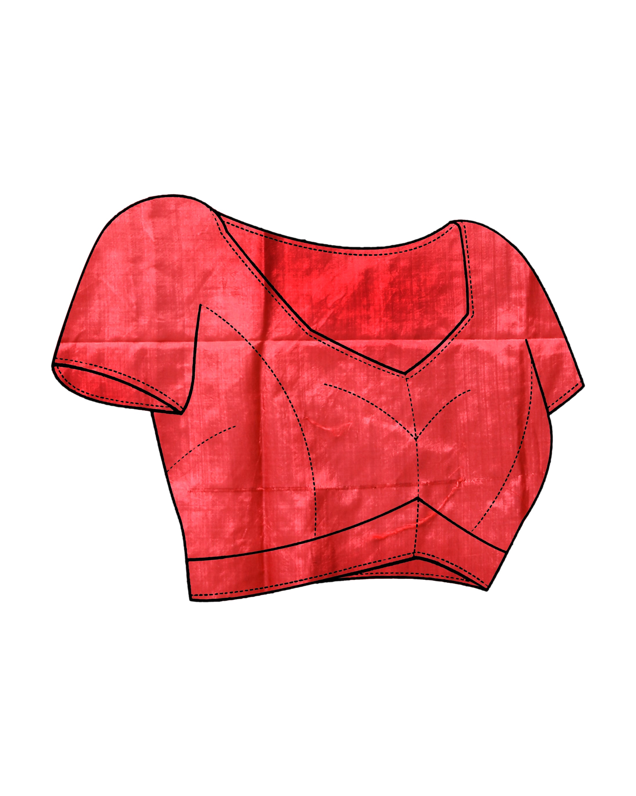 GLEAMING HERITAGE (BANDHANI POLY SILK SAREE)