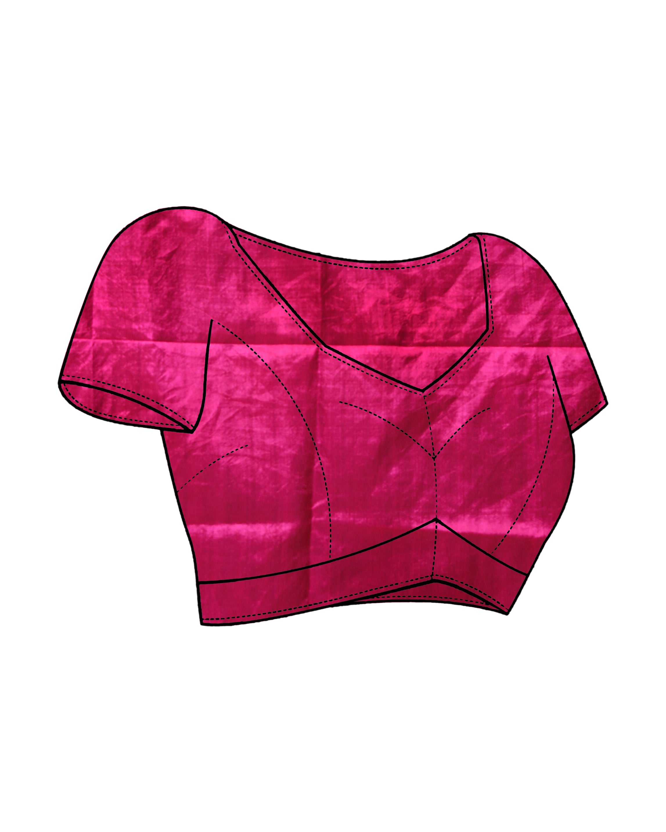 ROSY BANDHANI BLISS (BANDHANI POLY SILK SAREE)