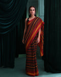 AZURE STREAKS (TAANT SAREE)