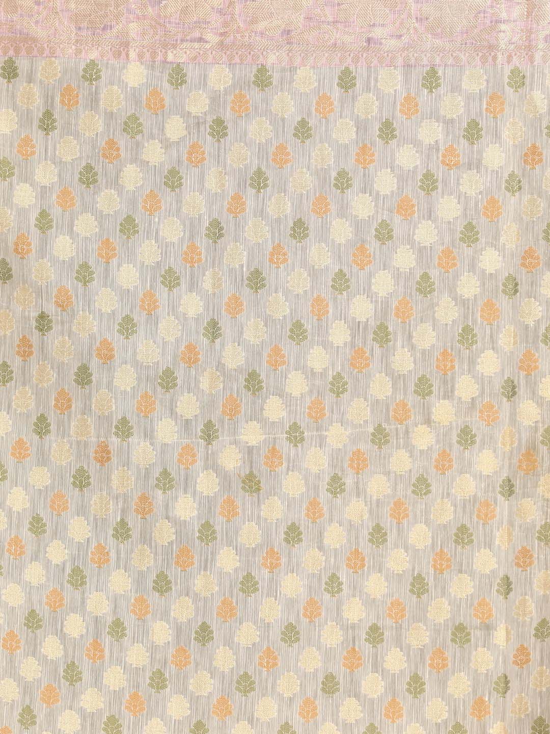 BEIGE DREAM (BANARASI LINEN SAREE)