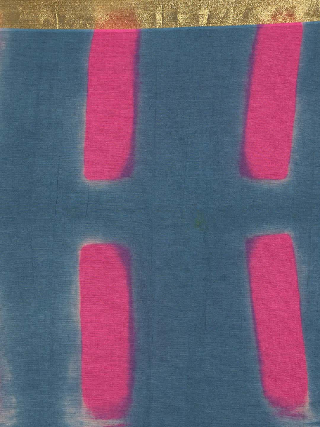 Indethnic Printed Pure Cotton Saree in Multi - Saree Detail View