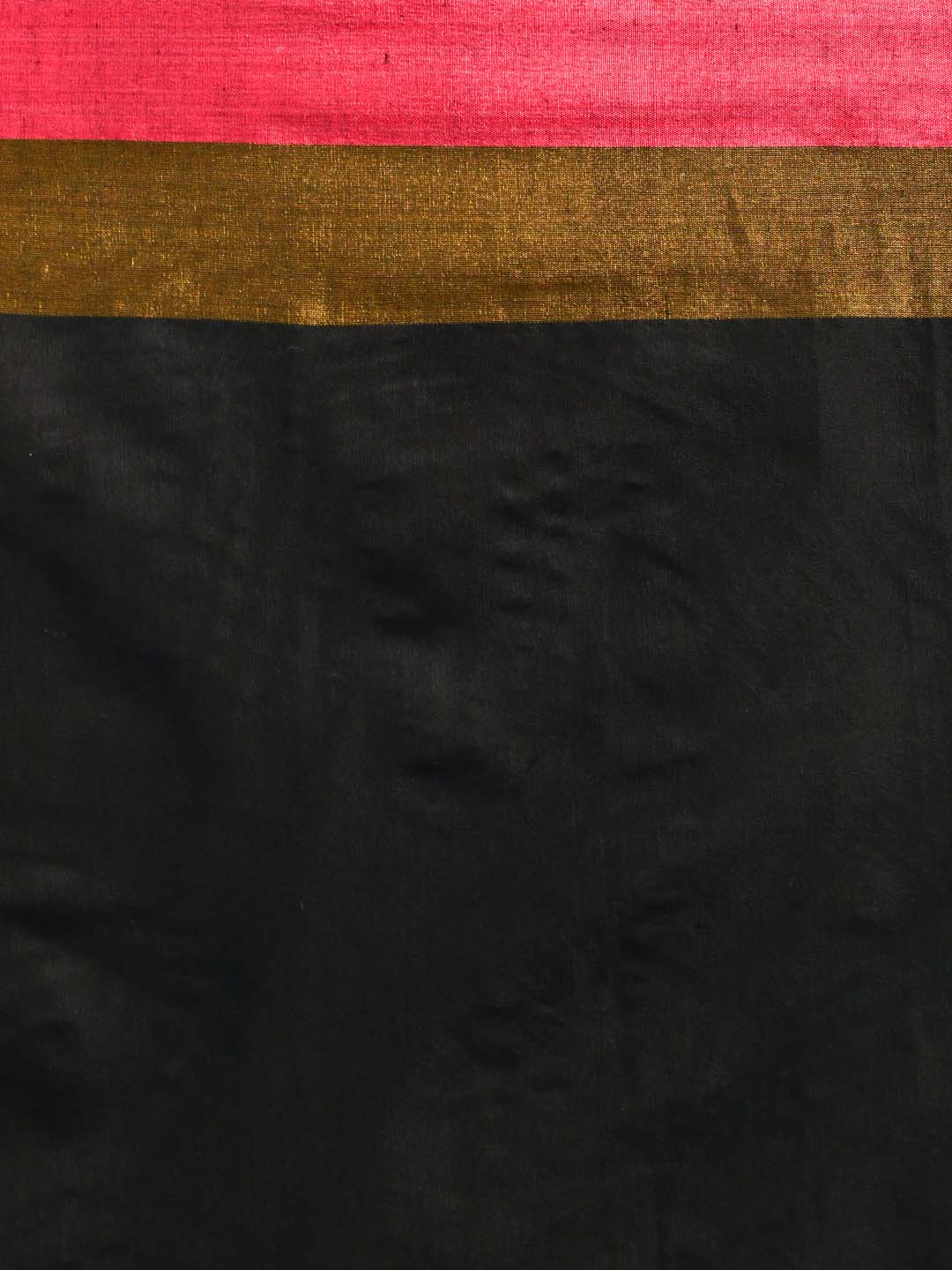 MIDNIGHT BLOSSOM (BENGAL HANDLOOM 100% PURE COTTON SAREE)