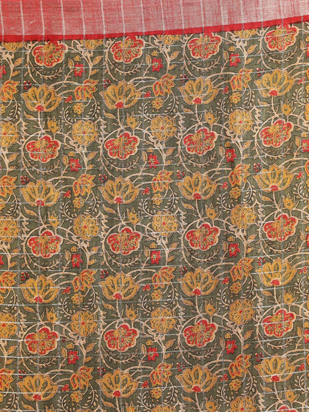 EMERALD BREEZE (BHAGALPURI LIVA SAREE)