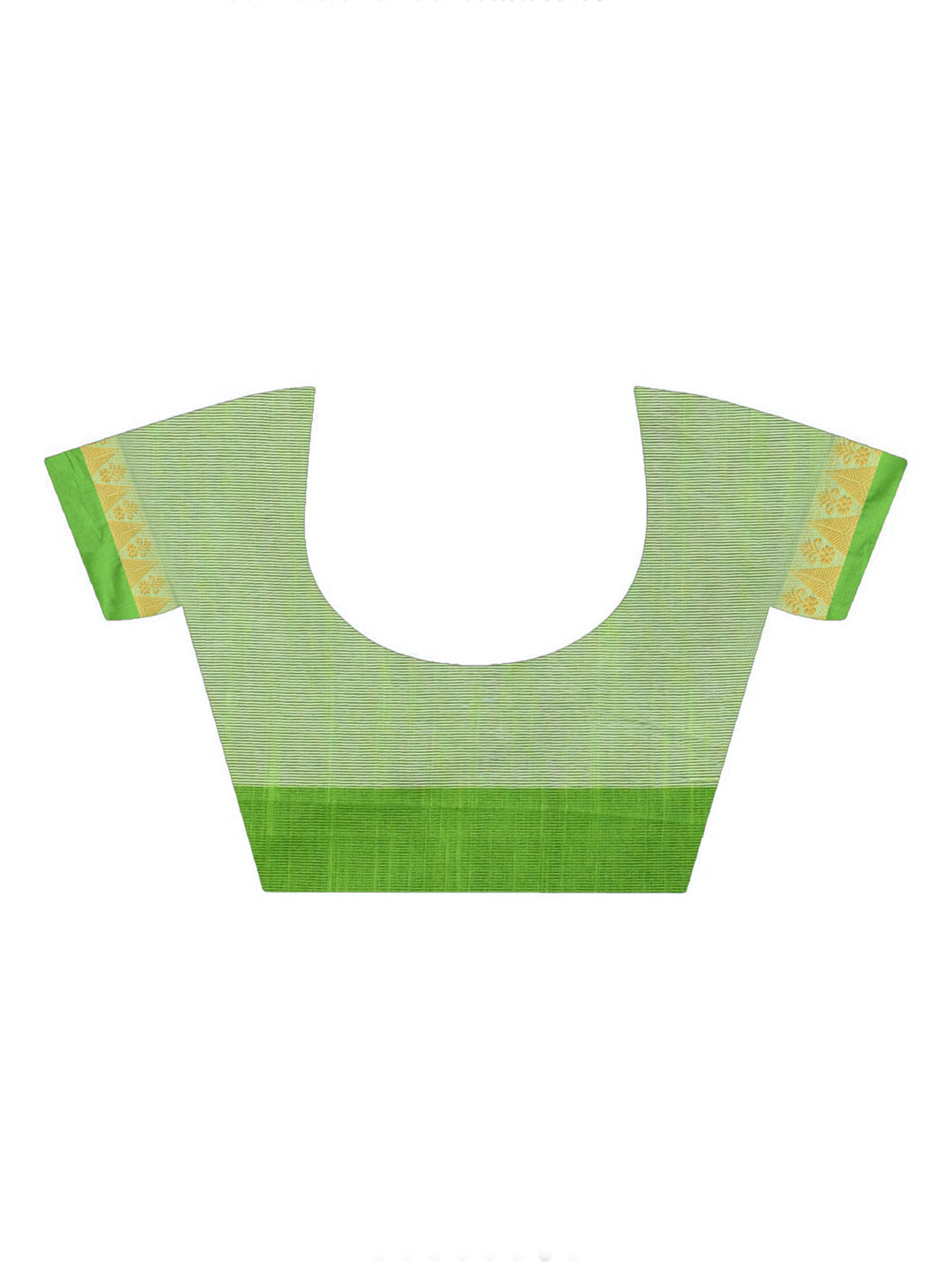 VERDANT CHECK (HANDLOOM COTTON BLEND SAREE)