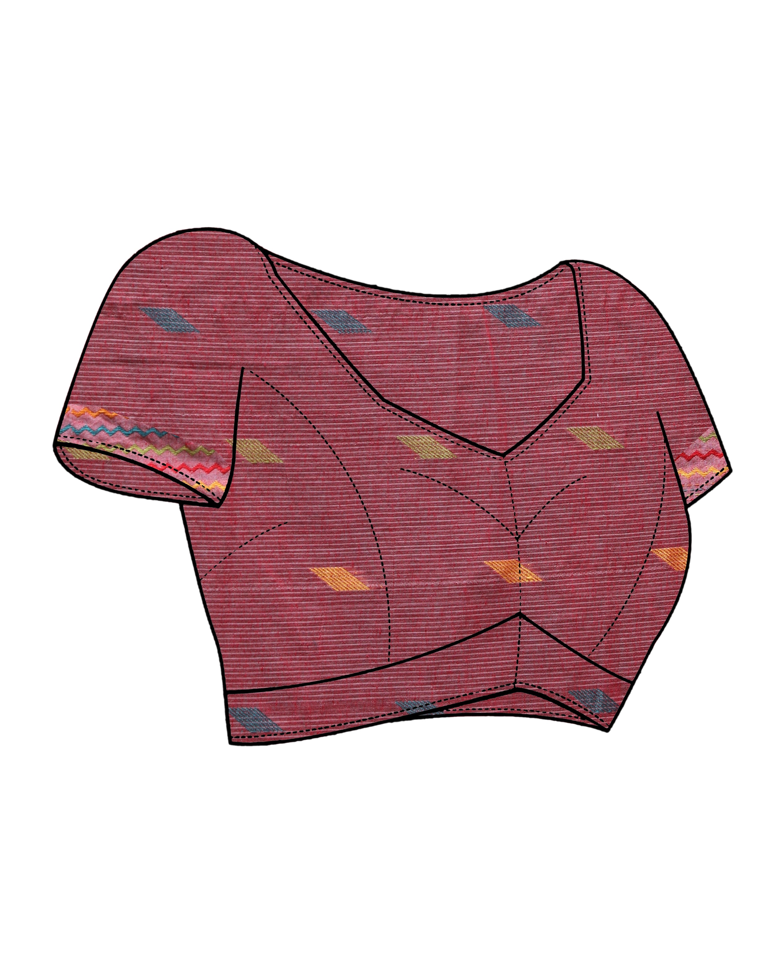 LAVENDER GRACE (HANDLOOM 100% PURE COTTON SAREE)