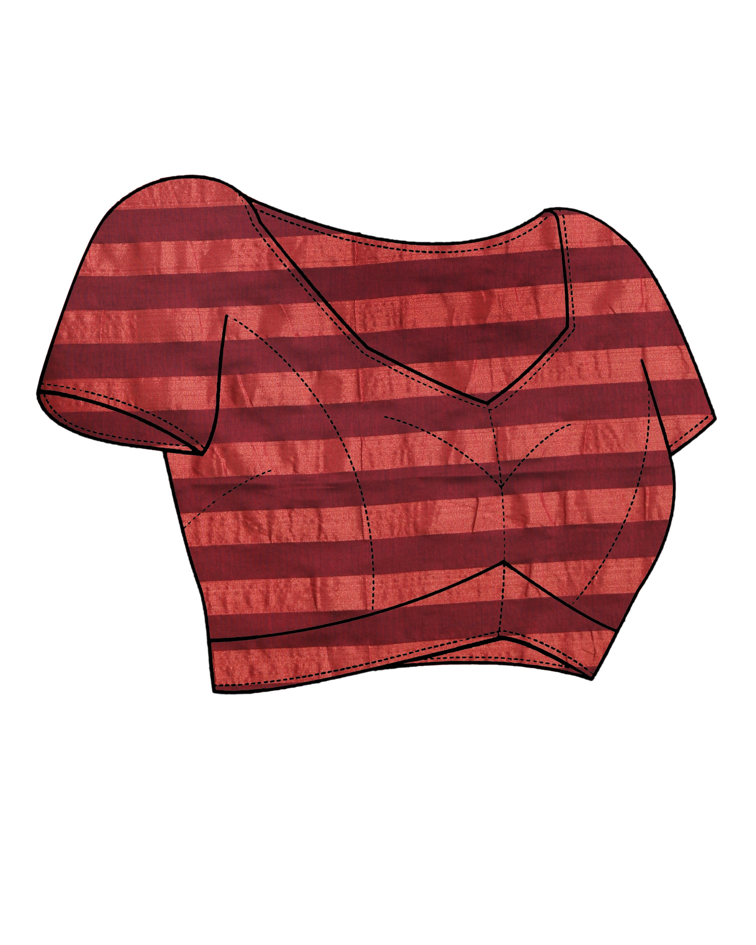 RESOLUTE ELEGANCE (HANDLOOM 100% PURE COTTON SAREE)