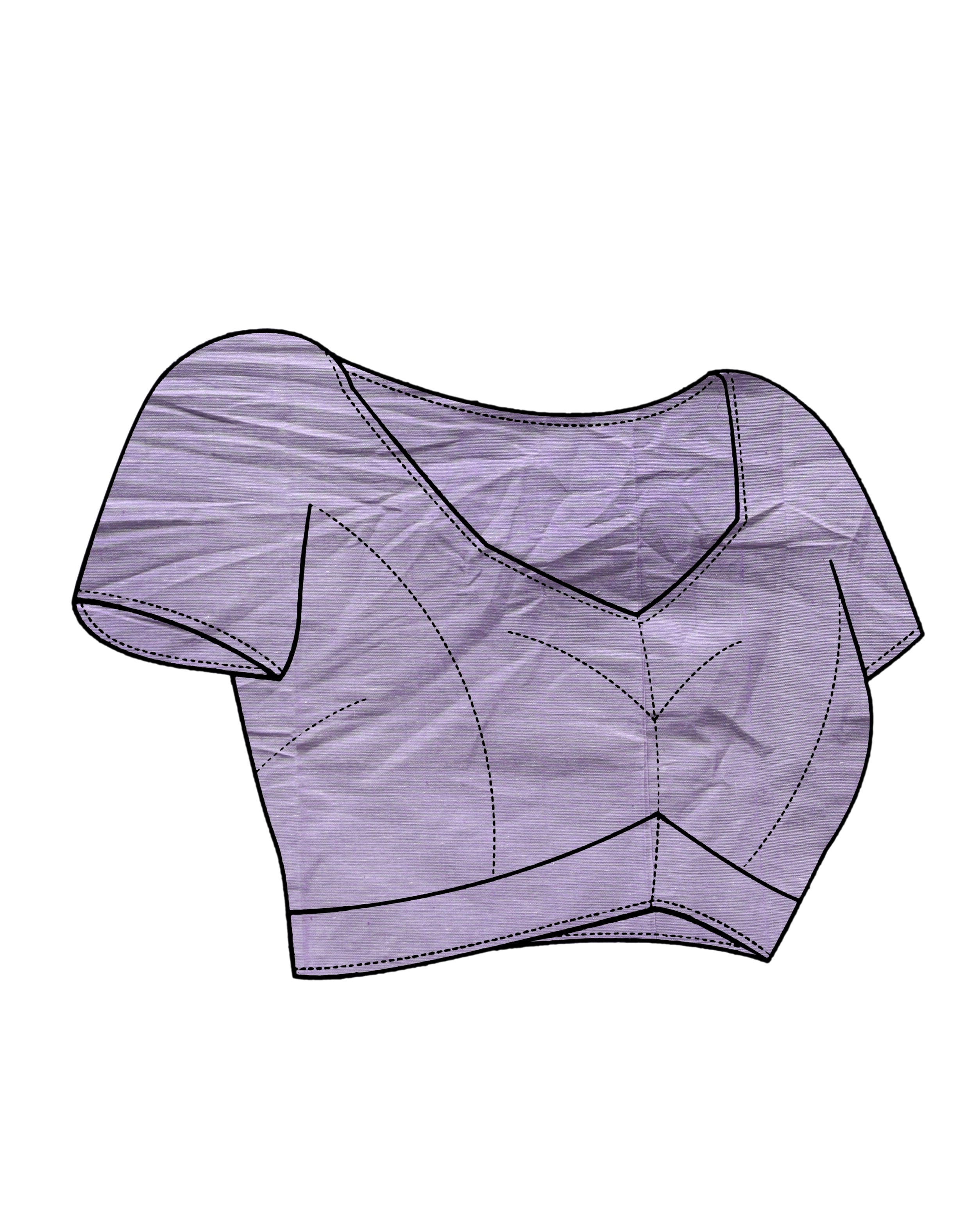 REGAL AMETHYST (HANDLOOM 100% PURE COTTON SAREE)