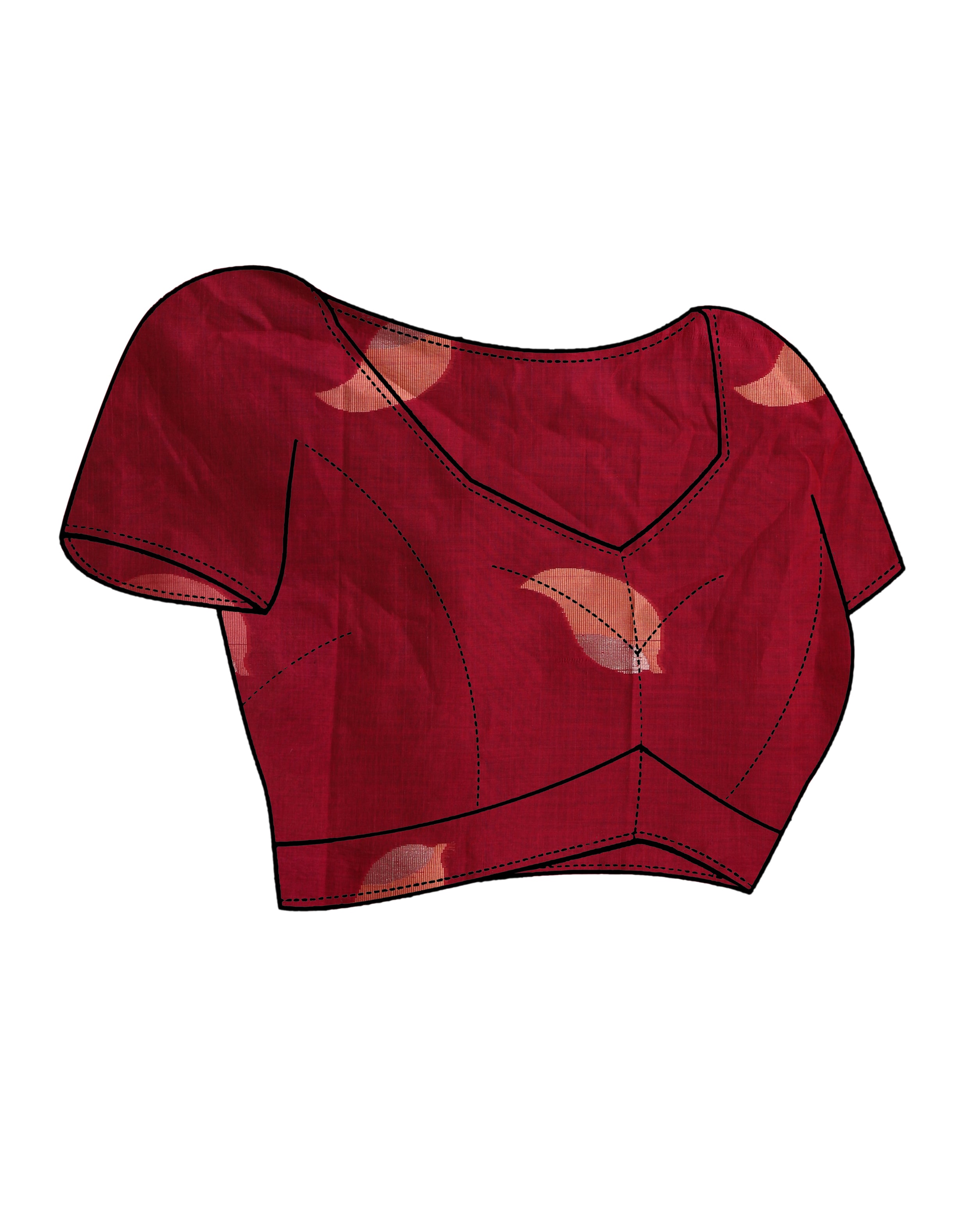 ENCHANTED VERDANCE (HANDLOOM 100% PURE COTTON SAREE)