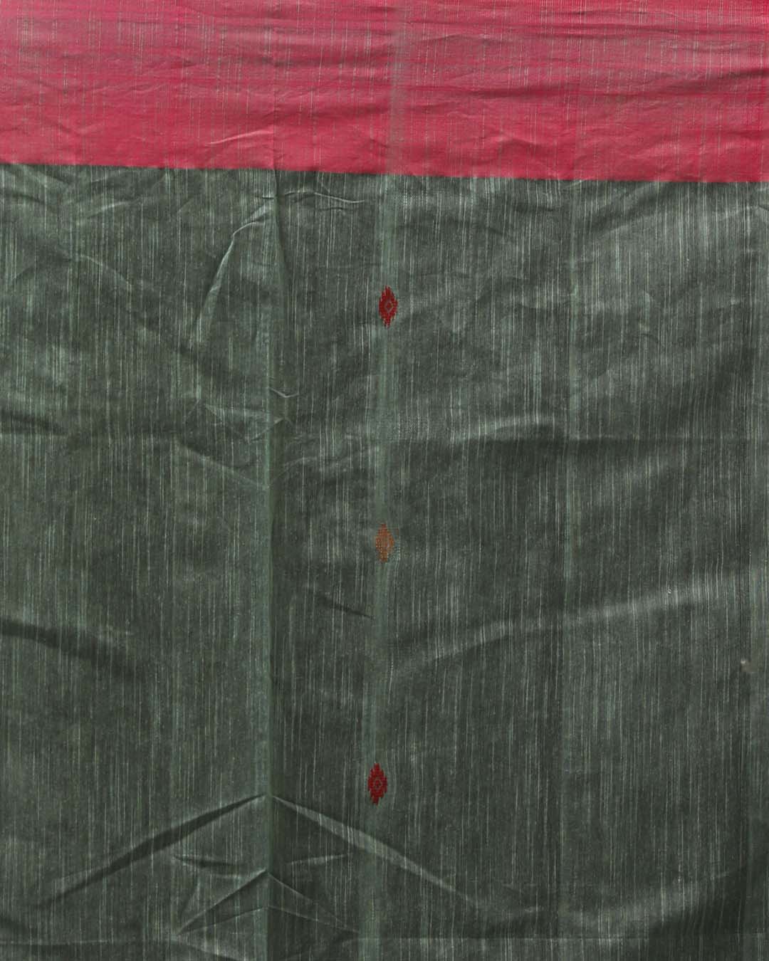 SILVER ELEGANCE (HANDLOOM LIVA SAREE)