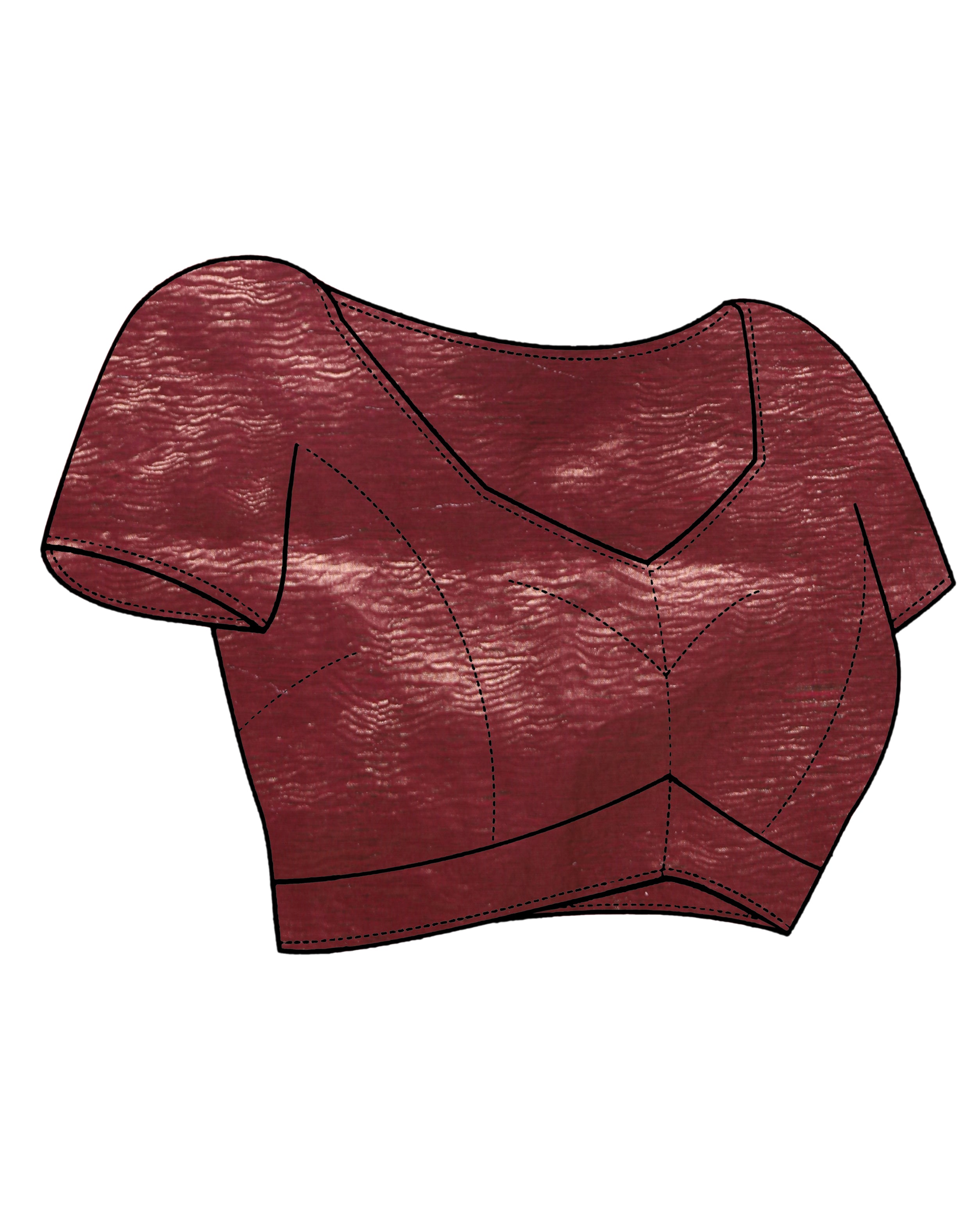 BLUSH RADIANCE (BANARASI ART SILK SAREE)