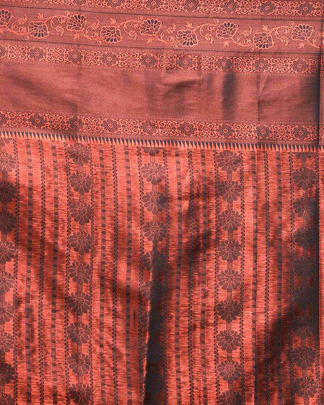 MIDNIGHT ENIGMA (KANJEEVARAM ART SILK SAREE)