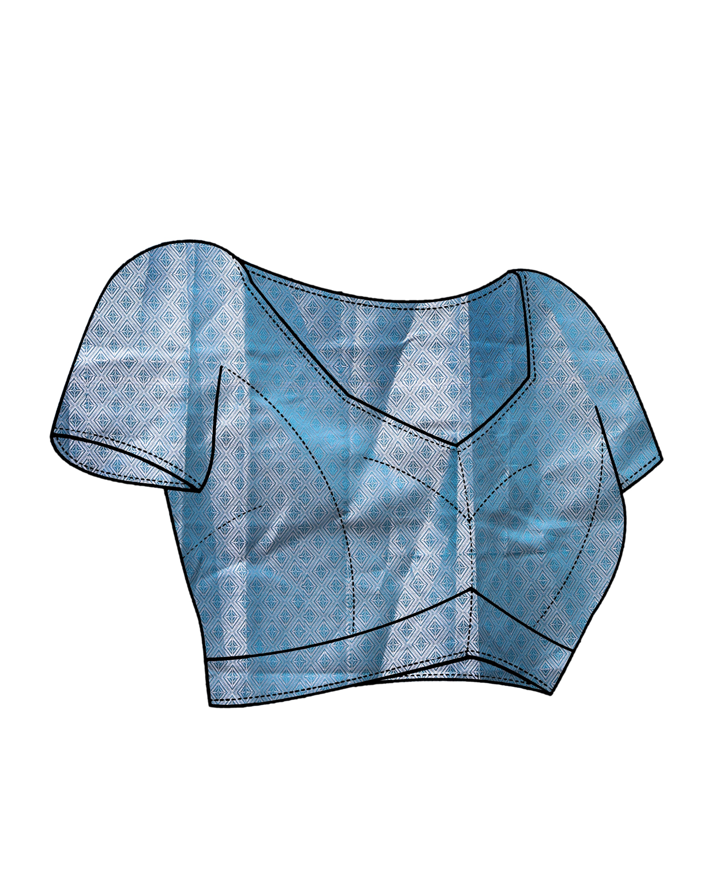 PEACH RADIANCE (KANJEEVARAM ART SILK SAREE)