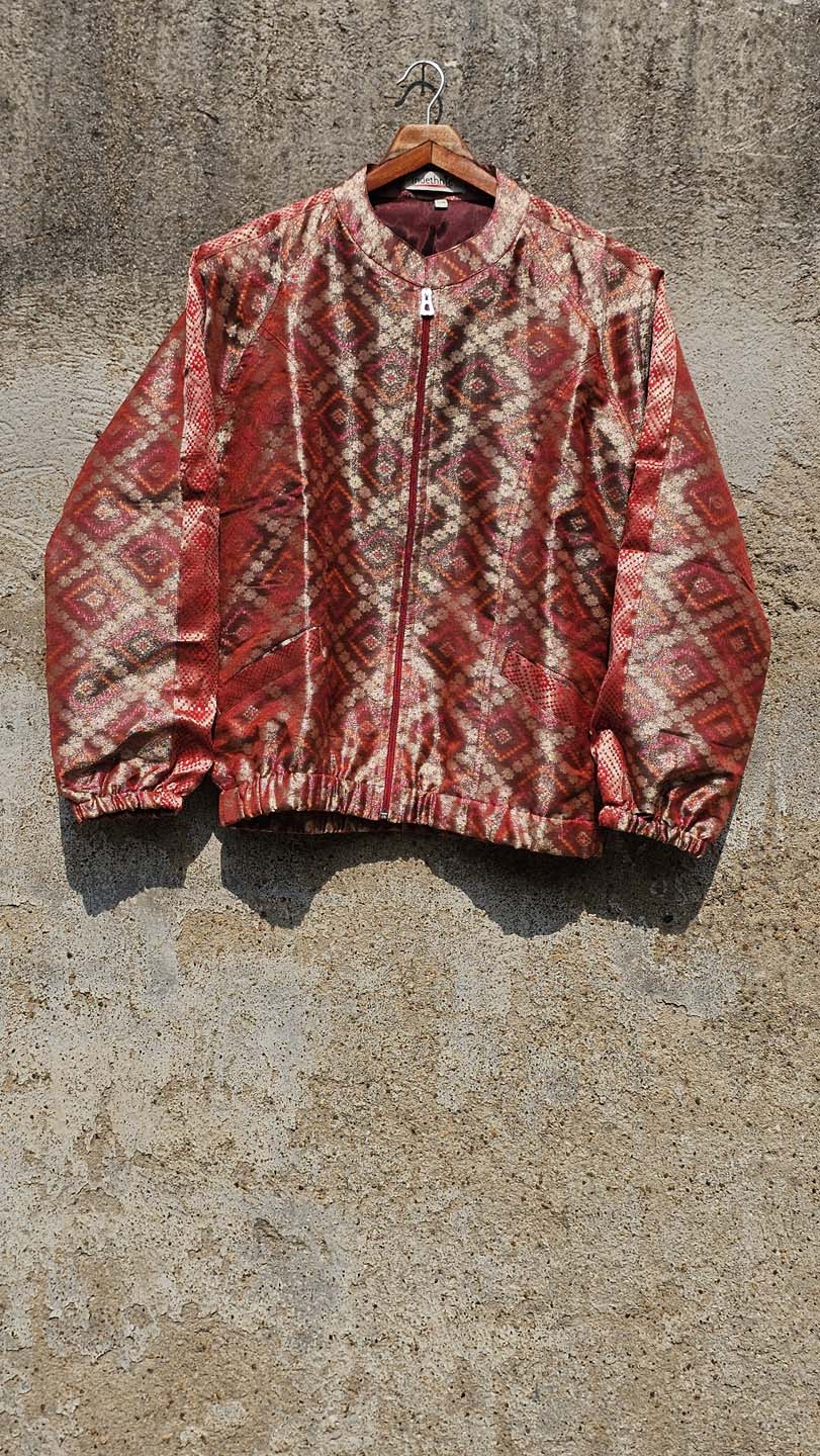 Coral Ember - Bomber Jacket