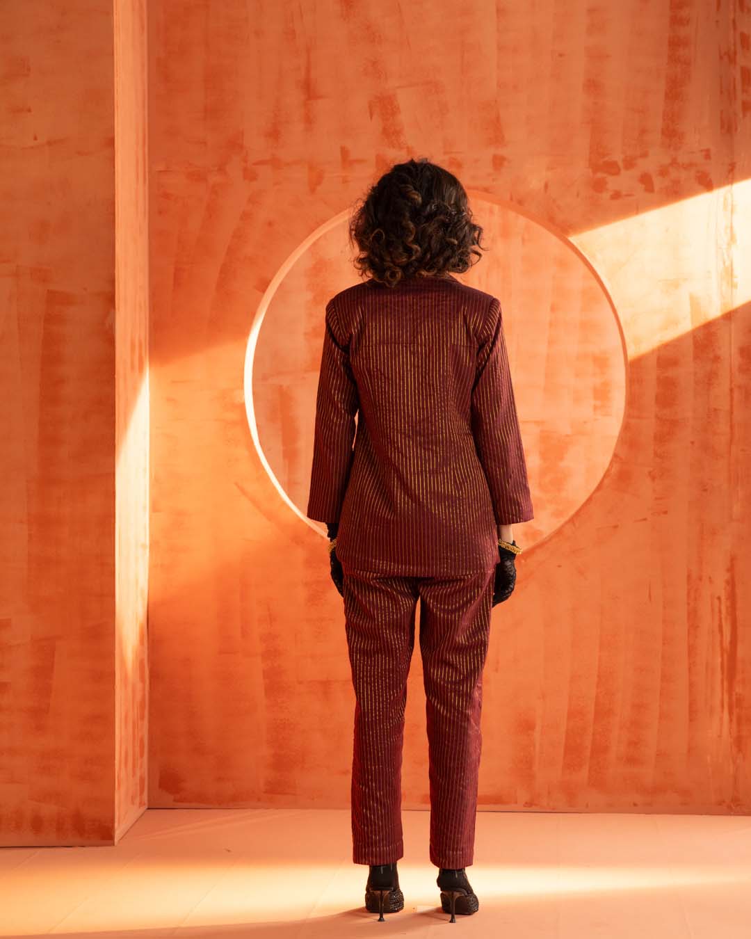 Ruby Glimmer(  3 PCS PANT SUIT CO-ORD SET)