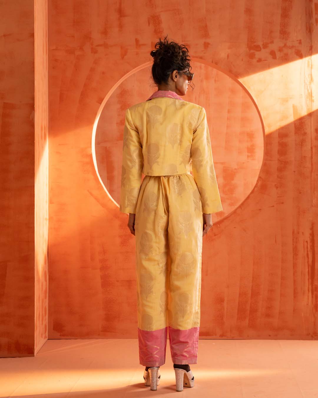 Topaz Warrior(  3 PCS PANT SUIT CO-ORD SET)