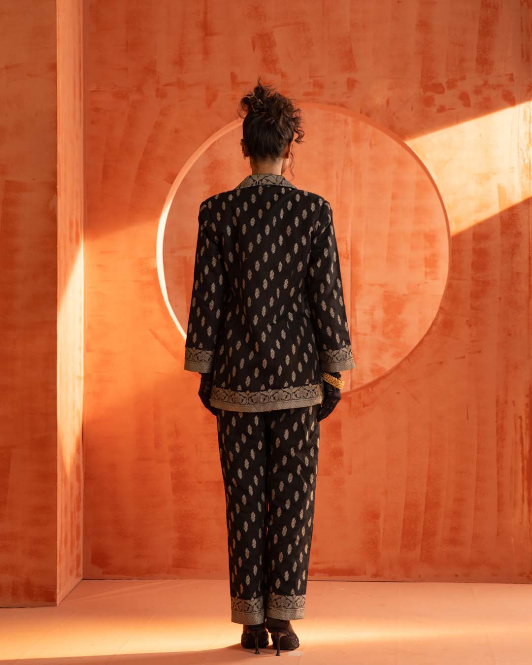 Shadow Warrior(  3 PCS PANT SUIT CO-ORD SET)